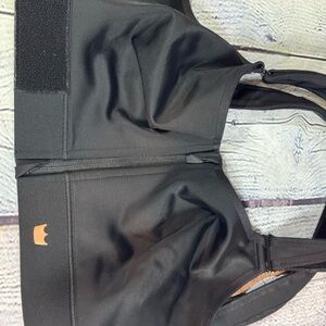 Black Sports Bra with Logo